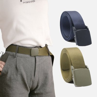 皮帶戶外戰術運動腰帶男女士帆布皮帶優質速干塑料防過敏褲帶