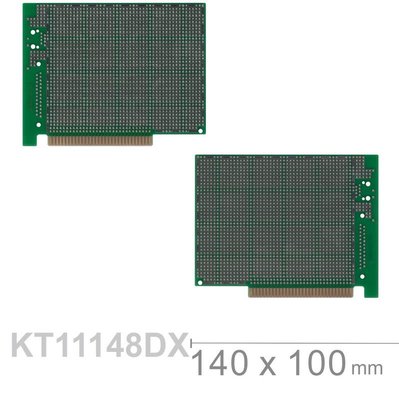 『聯騰．堃喬』KT-11148DX 140 x 100 mm 雙面 40 x 38 孔 FRP  PCB板 萬用電路板 62P