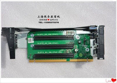 DELL R720 R720XD伺服器 PCI-E 提升卡 擴充卡J57T0 DD3F6 1JDX6