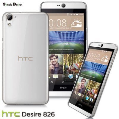 正品【Simply Design】 無LOGO HTC Desier 826 高抗刮 透明 新型 保護殼 手機殼 透明殼