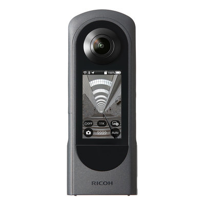 新莊75海 RICOH THETA X 新黑武士 觸控360全景相機 公司貨 360度攝影錄影機
