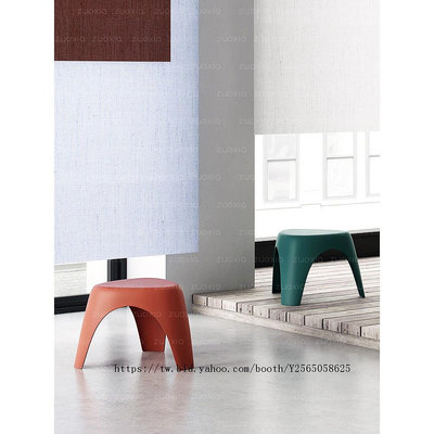 網紅椅子北歐時尚矮凳簡約省空間ins網紅椅子家用創意圓換鞋凳兒童小凳子