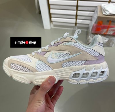 【Simple Shop】NIKE Zoom Air Fire 老爹鞋 慢跑鞋 粉米白 女款 CW3876-200