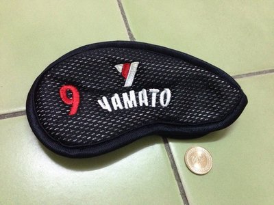 [二手良品] YAMATO 高爾夫球桿 9號 桿套 內襯有維可牢