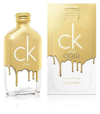 【現貨】Calvin Klein ck one gold 中性淡香水 限量版 100ml-妮子海淘美妝