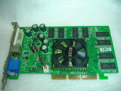 【電腦零件補給站】ELSA 影雷者 GLADIAC FX534 GeForce FX5200 128MB AGP 8X 顯示卡