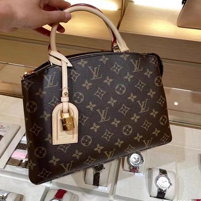 Hand - M40145 – dct - Bag - Louis - ep_vintage luxury Store - Bolso  bandolera Louis Vuitton Bastille en lona a cuadros revestida ébano y cuero  marrón - PM - Monogram - 2Way - Palermo - Vuitton