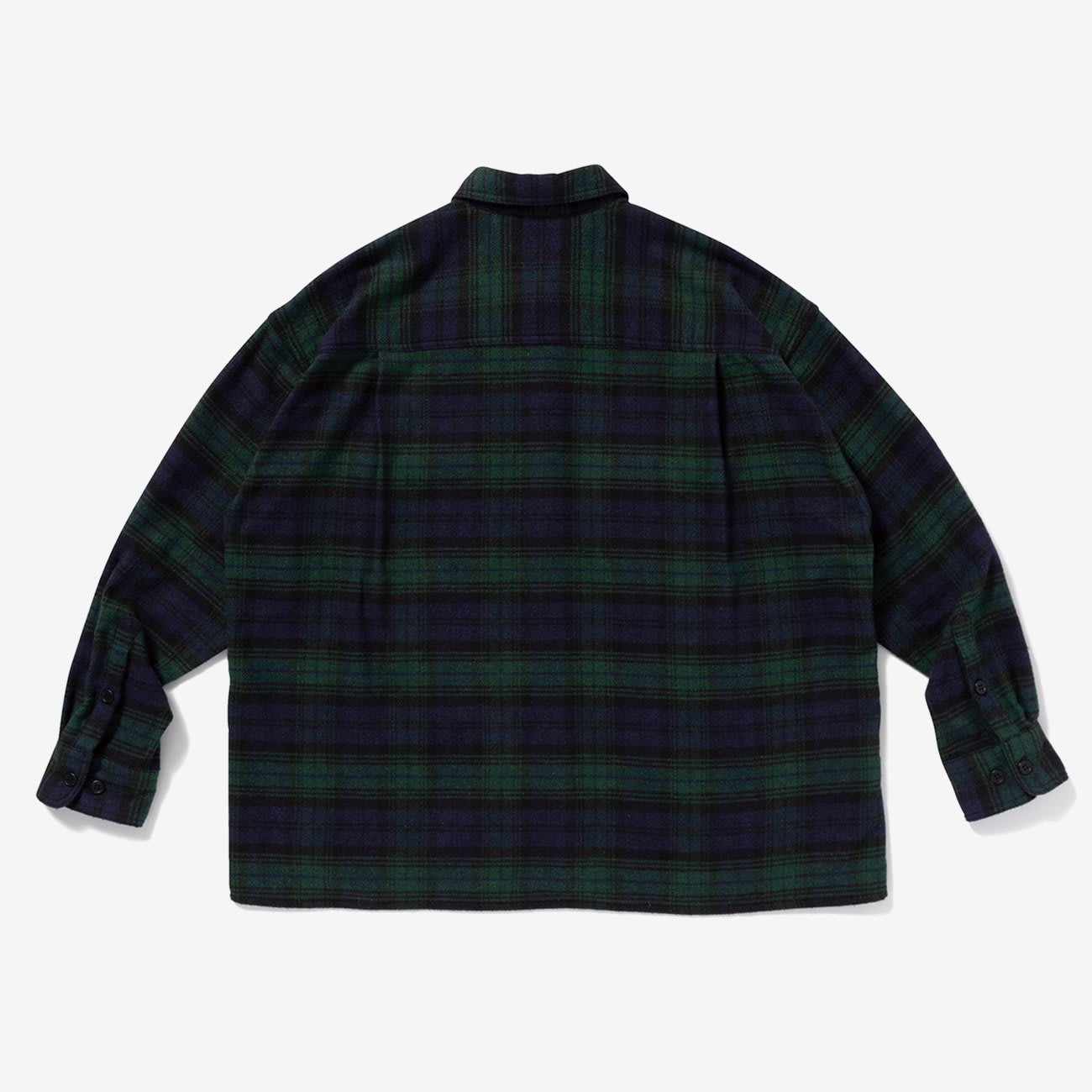 日貨代購CITY】2020AW DESCENDANT VANING CHECK LS SHIRT 格紋襯衫綠