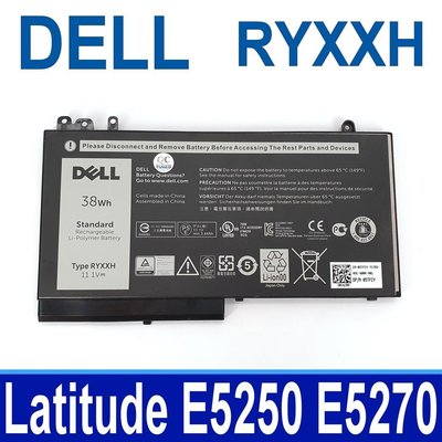保三月 DELL RYXXH 原廠電池 Latitude 12 5000 E5250 E5450 E5550 E5270