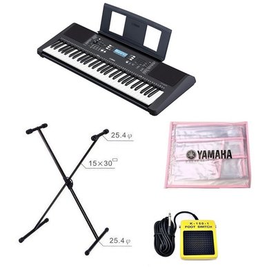 【河堤樂器】山葉 Yamaha PSR E373 電子琴 附贈琴架 另有P-E473特價優惠中