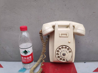 1961年壁掛式膠木電話機古董歐洲西洋老電話轉盤式