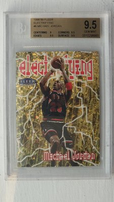 1998-99 Fleer Electrifying #6 Michael Jordan BGS9.5