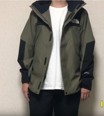 The North Face np61800 gore-tex TNF mountain jacket日本限定版防風