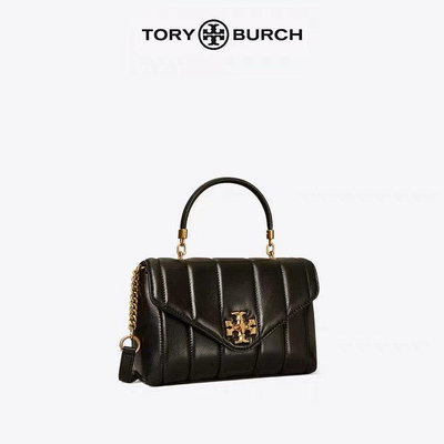 現貨直出 TORY BURCH/TB新款 Kira Satchel系列羊皮包手提斜挎鏈條包 明星大牌同款