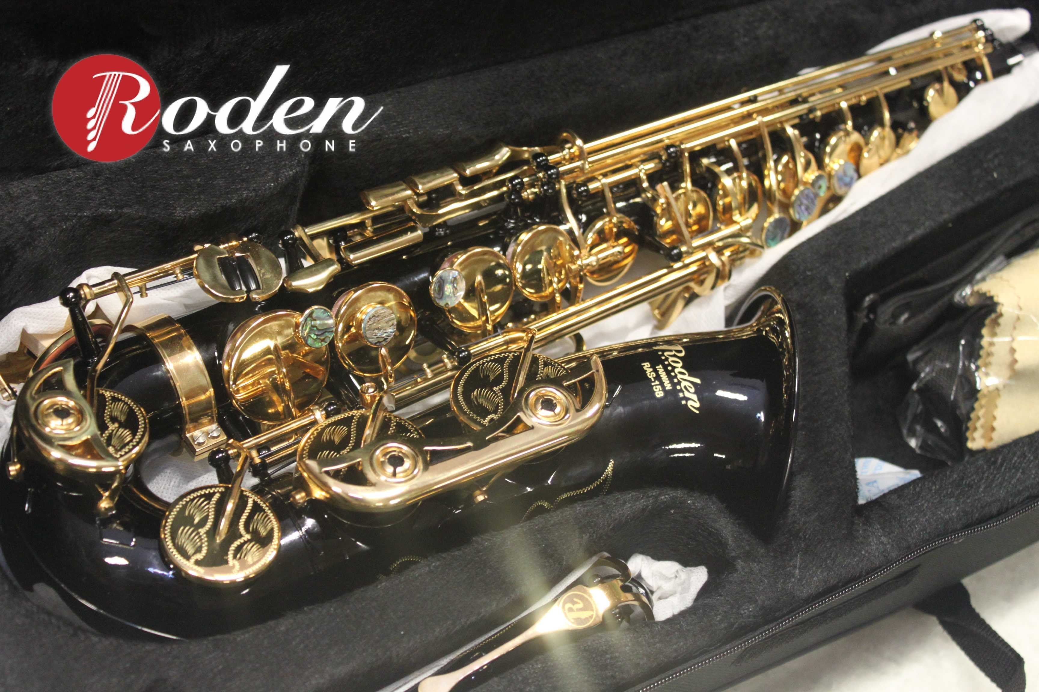 驊老師樂器 Roden Ras 158 鋼琴烤漆配金鍵alto Sax 中音薩克斯風媲美selmer Yahoo奇摩拍賣