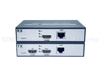 OHZ-HDMI-NT+R影音環出網路延伸器 環出網路線延長器 影音訊號環出延伸器 HDMI環出網路延長器 訊號轉換器