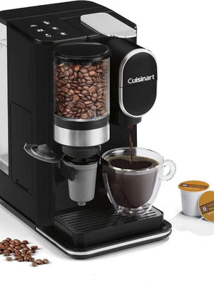 美國代購Cuisinart Coffee Maker Grinder DGB-2 單人咖啡機110v_林林甄選