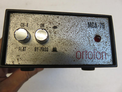 【柯南唱片】Ortofon MCA-76 丹麥主動式MC唱頭升壓器