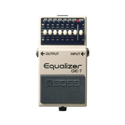 BOSS GE-7 等化效果器 【Equalizer/GE7/EQ/電吉他單顆效果器】
