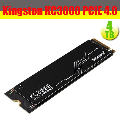 Kingston KC3000 4TB 4096GB SKC3000D/4096G PCIE4.0 SSD 內