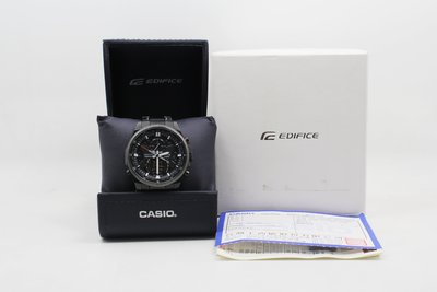 【高雄青蘋果3C】CASIO 太陽能電波時計EDIFICE EQW-A1200DC-1ADR 二手手錶 #10604