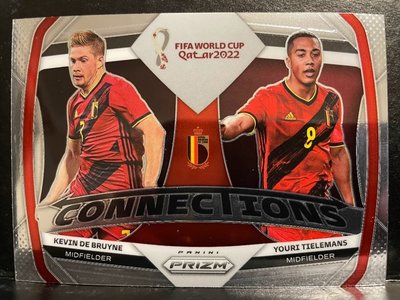Kevin De Bruyne 2022 Prizm World Cup Connections #29
