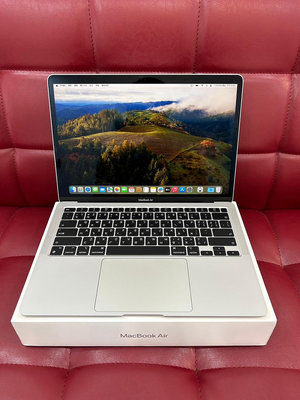 【艾爾巴二手】MacBook Air 13吋 2020 M1+8G+256G A2337 銀#筆電#新竹店 HQ6L7