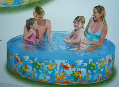 INTEX56452 原廠 海濱硬膠水池183*38cm夏天玩水游泳戲水池 水池泳池 送修補貼 大優惠
