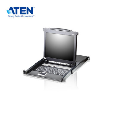 【預購】ATEN CL5716M 16埠PS/2-USB VGA單滑軌LCD KVM多電腦切換器