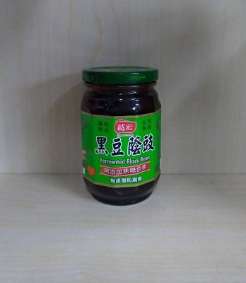(超商取貨單筆限2瓶) 龍宏 黑豆蔭豉 ( 未抽過醬油的原豆發酵製作！ ) 460公克 (全素)