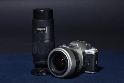 6/16結標 PENTAX MZ-5相機+鏡頭 B060069 -相機 攝影周邊 相簿 底片 錄影機 膠捲 相機包 腳架 底片相機