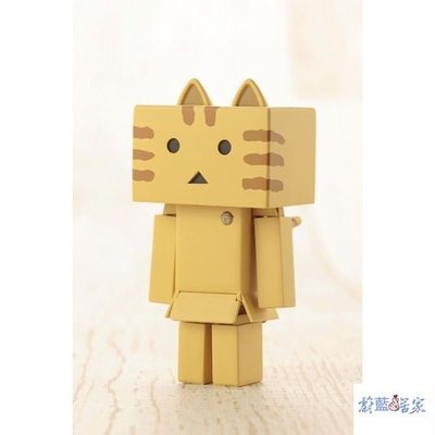 【熱賣精選】壽屋拼裝模型 KP427 NYANBOARD 紙箱人 貓咪阿楞 迷你套裝 可動