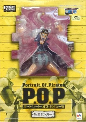 日本正版 POP 海賊王 航海王 NEO-3 Mr.2 馮克雷 模型 公仔 日本代購