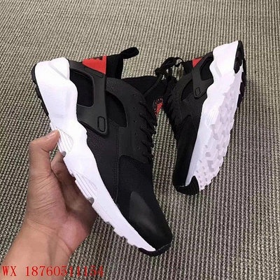 【聰哥運動館】Nike Air Huarache Ultra GS 黑紅華萊士跑步鞋 84