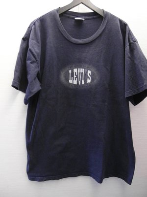 LEVIS 深藍色短袖T恤