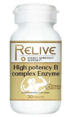 新開幕 衝評價❤️最新效期 5瓶 RELIVE 天然蔬果酵素B群 (30錠/瓶) 原廠現貨