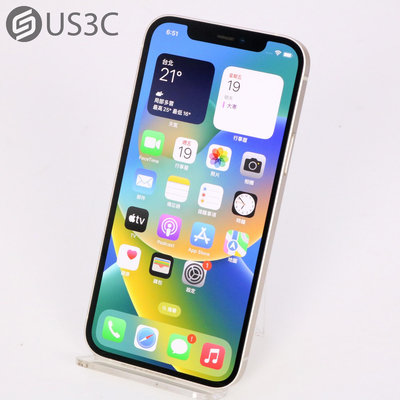 【US3C-高雄店】公司貨 Apple iPhone 12 128G 6.1吋 星光色 OLED顯示器 Face ID 杜比視界錄製 UCare延長保固6個月
