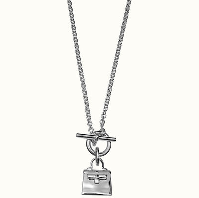 ［現貨/預購］Hermes Pendente Amulette Kelly 經典凱莉包 925 純銀 項鍊