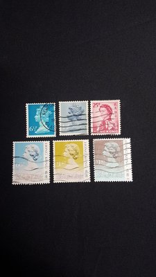 英國女王1962年到1988年郵票