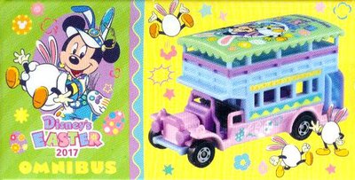 DISNEY東京迪士尼TOMICA多美車2017復活節OMNIBUS遊園車