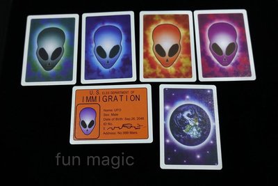 [fun magic] 外星人牌組 外星人魔術 紙牌魔術