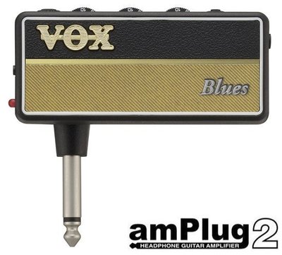 〖好聲音樂器〗前級效果器 日本製VOX amPlug2 Blues 經典藍調 Mini Amp (AP2-BL)
