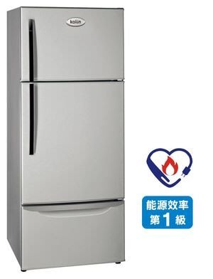 【佳利電器】【Kolin 歌林】三門變頻電冰箱KR-348V01-S另售KR-248V01-S KR-258V01-S