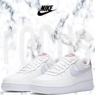 FOCUS】全新NIKE AIR FORCE 1 LV8 GS 白藍粉果凍雙勾休閒女鞋CW1574