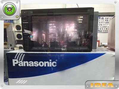 泰山美研社 D9069 Panasonic CV-VB600T 6.1吋觸控DVDUSBMP4藍芽主機前置