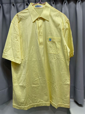 MASTER黃純綿素面POLO衫100%棉（2XL～黃～）