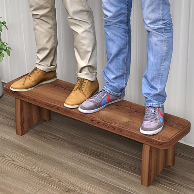 特色凳子穿鞋凳創意家用門口換鞋凳創意家居長條凳餐椅床尾凳原木