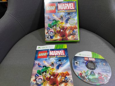絕版經典遊戲 xbox360 lego 樂高漫威超級英雄 英文版 二手實體遊戲光碟 已測安裝讀取正常