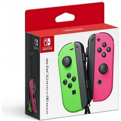 全新現貨任天堂Nintendo Switch Joy-Con左右控制器-粉紅綠色 *TW*