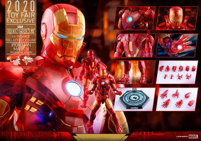 全新 Hot Toys MMS568 1/6 Iron Man 2 鋼鐵人2 MK Mark 4 馬克4 全息影像版